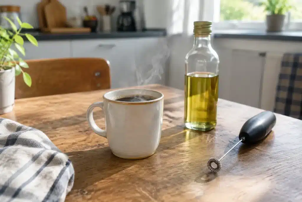 Café à l’huile MCT : effets réels, usages et précautions
