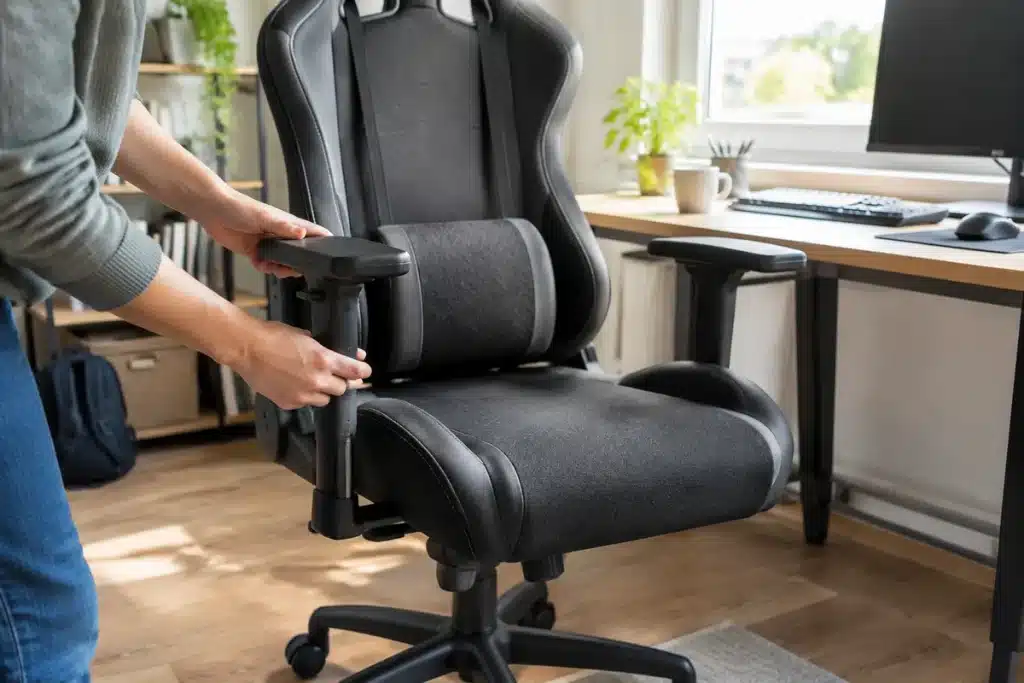 DXRacer Drifting : testé au bureau, supporte-t-il une journée ?[embed]https://www.youtube.com/watch?v=jo3XF2kJwPg[/embed]