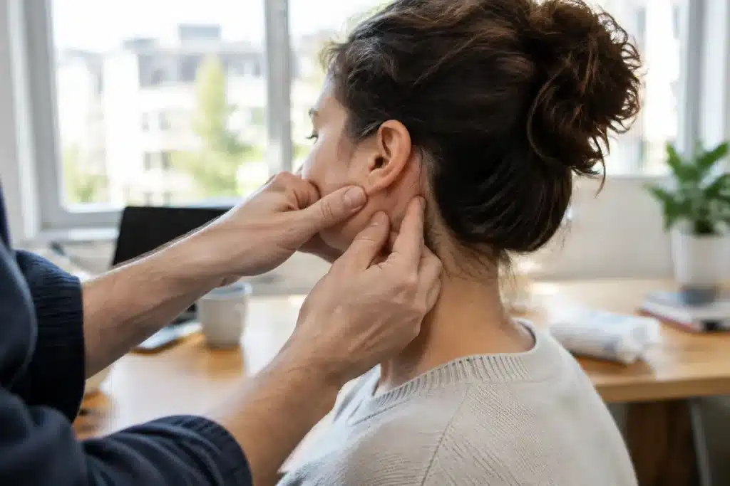 Grosseur derrière l'oreille : quelles causes possibles ?